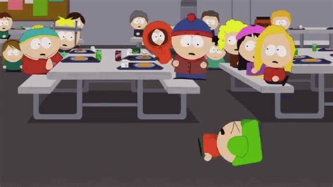 Watch Random Episode Watching 0120 Taking Chances South ParkS15 E11 Randy receives a Bro Down challenge, while Larry and Shelley&x27;s relationship blossoms. . South park cafeteria fight